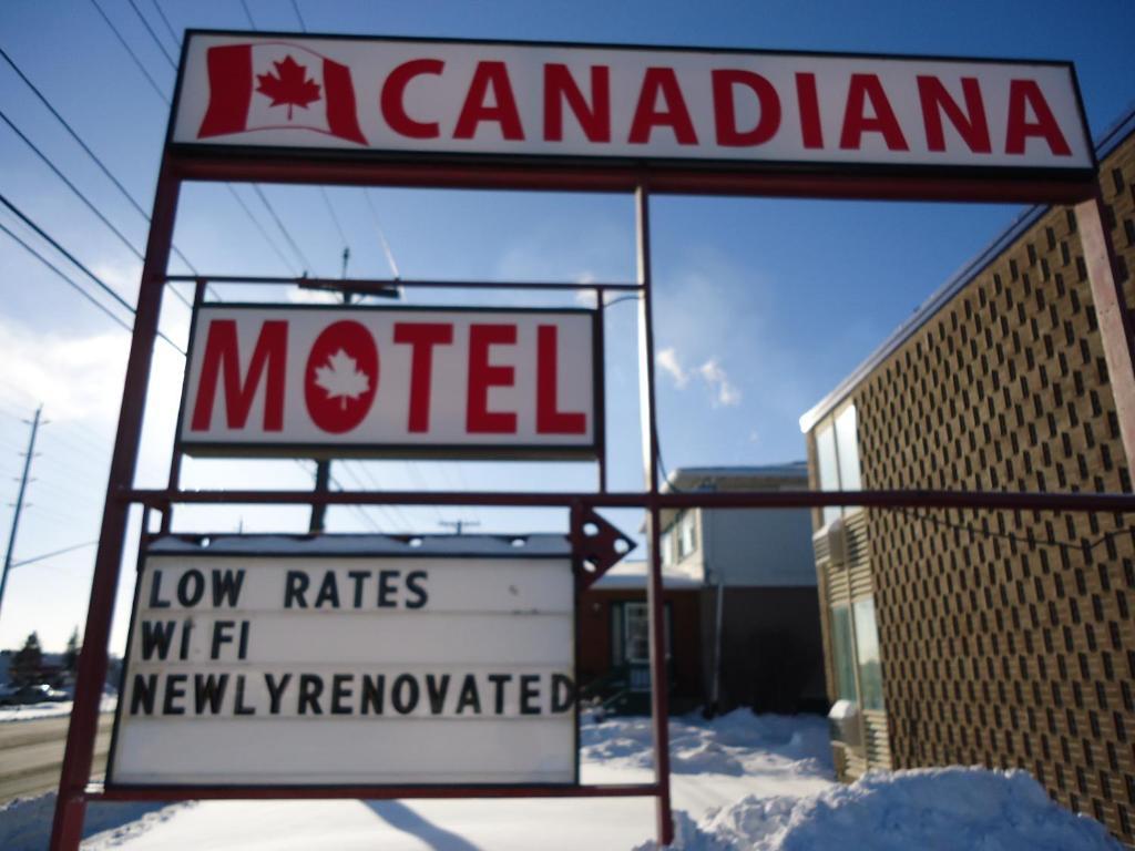 Canadiana Motel Съдбъри Екстериор снимка